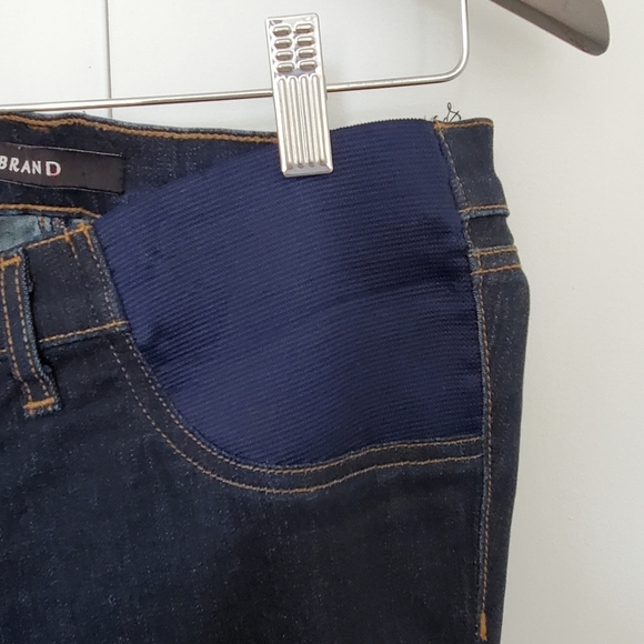 J Brand Mama J Maternity Jeans 29 side panel jeans stretch comfy - Picture 7 of 10